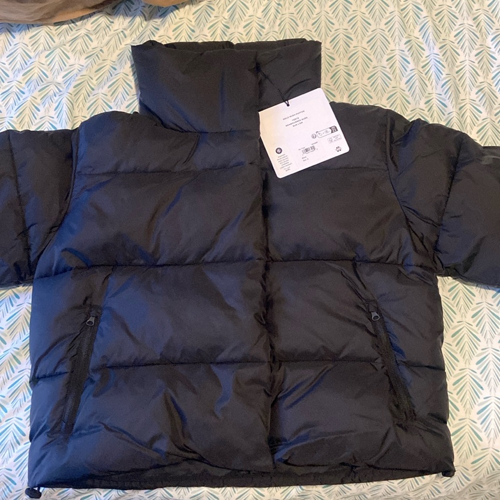 Gold rush alo puffer NWT